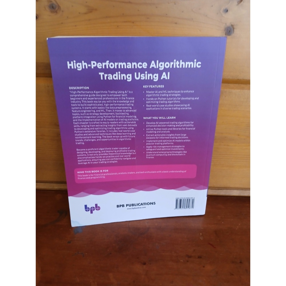Melick Rajee Baranasoori High-Performance Algorithmic Trading Using‎ (Paperback) - Picture 2 of 5